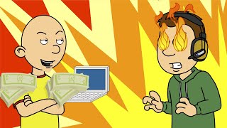Caillou Hacks My Bank Accountgrounded