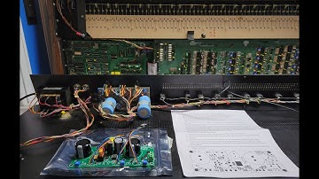 Prophet 5 Restoration - Installing new power supply (Part 1)