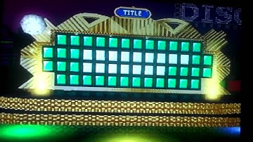 Wheel Of Fortune 2nd Edition PS1 Game 19 Part 1