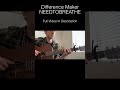 Acoustic Tutorial For Difference Maker Shorts Acoustic Cover Tutorial Needtobreathe mp3