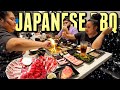 WAGYU STEAK MUKBANG 먹방 ALL YOU CAN EAT JAPANESE BBQ EATING SHOW! (COOKING AND EATING) *SO GOOD*
