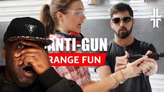 GUN HATER GOES TO THE GUN RANGE FOR THE FIRST TIME