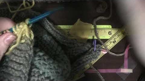 10 stitch blanket - double chain join 2 of 3