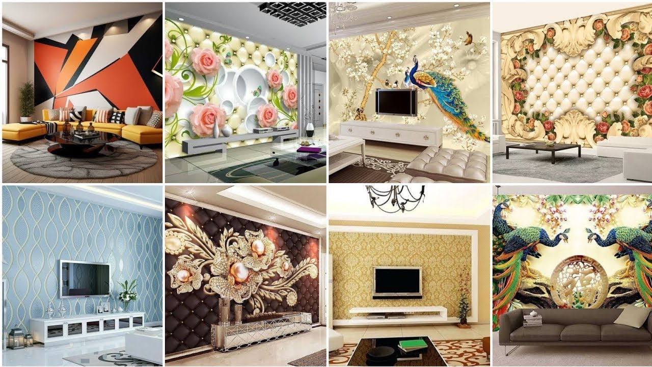 Best Wallpaper Who Decorate Your Home | 3d wallpaper best design | Home decoration with wallpaper
