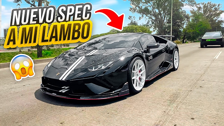 NUEVO FRENTE A MI LAMBORGHINI Y LE HICE VARIOS CAMBIOS 😱 | ManuelRivera11
