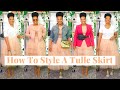 Outfit Ideas | How To Style A Tulle Skirt | Chicwish, YSL, Zara, Talbots, GAP