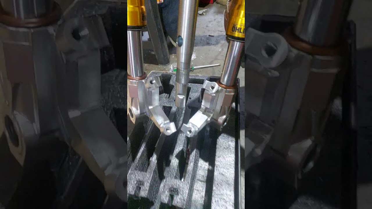 UPSIDE DOWN KTC KYTACO AEROX DOUBLE DISC