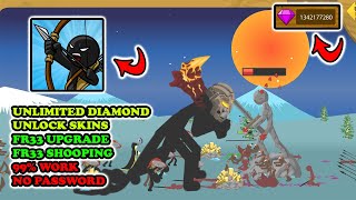Donwload Stick War Legacy Mod Apk Terbaru 2023 - Unlimited Diamond & Unlock Skins screenshot 1