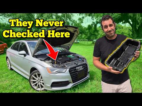 They Dumped this Rare Turbo Audi at Auction with an Engine Rattle — I Fixed it for $25!
