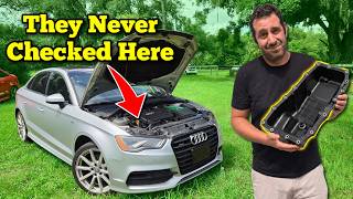 I Bought an Auction Audi with Engine Death Rattle & Fixed it for $25!