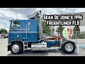 Sean de jongs 1996 freightliner flb cabover truck tour  preserving the history of the rig