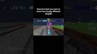 just left click btw #minecraft #pvp #swordpvp #minecraftpvp #gaming