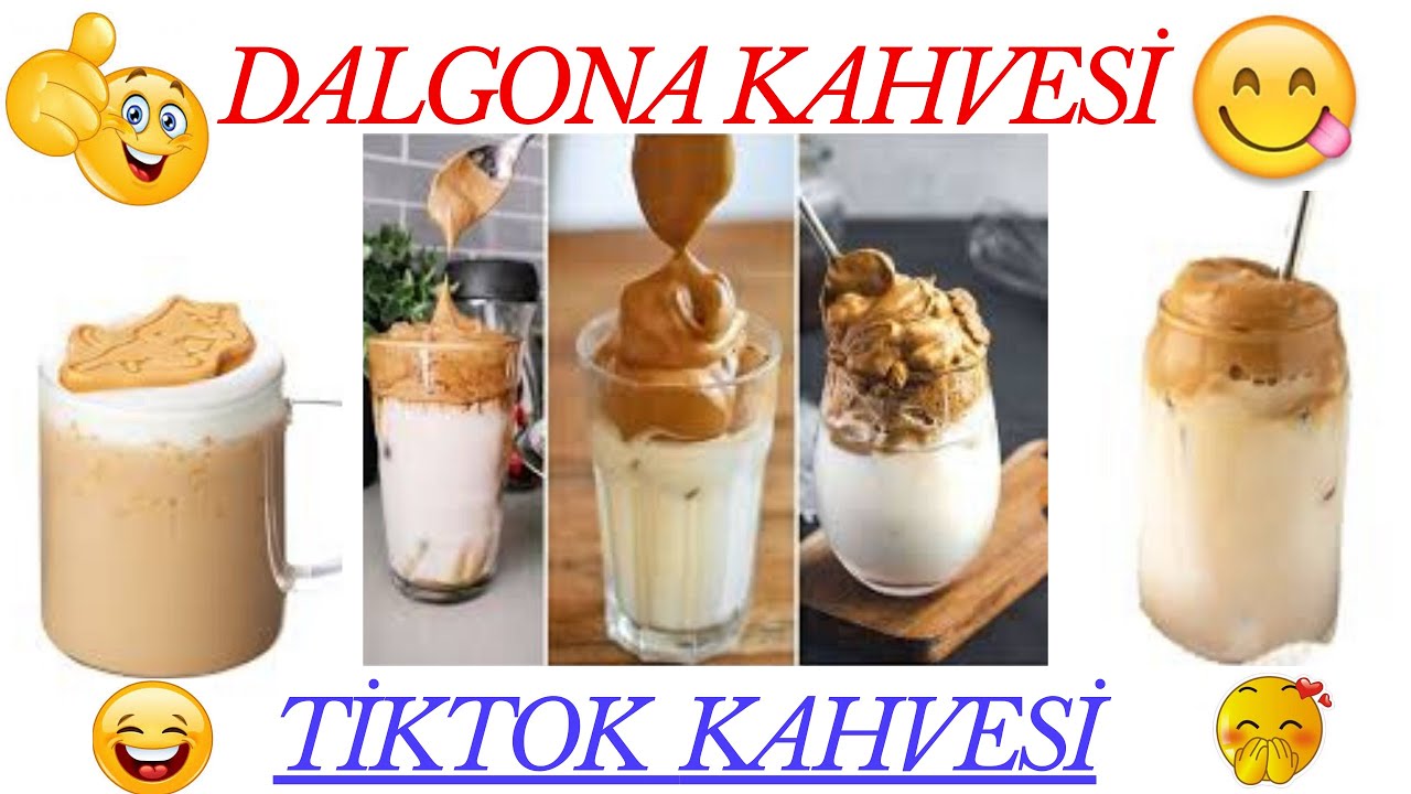 dalgona kahvesi diğer adıyla tiktok kahvesi YouTube