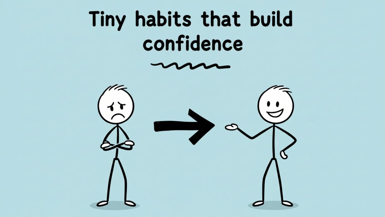 These Tiny Habits Slowly Change Your Confidence