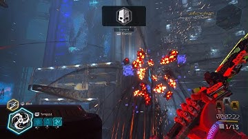 Ghostrunner 2 - Tempest Master Barrels Challenge Gold Medal (Licking The Wounds Level)