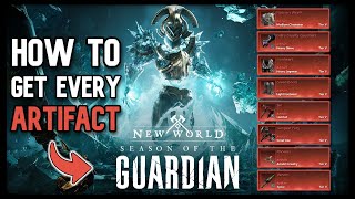 How To Get ALL The NEW Season 5 Artifacts (New World)