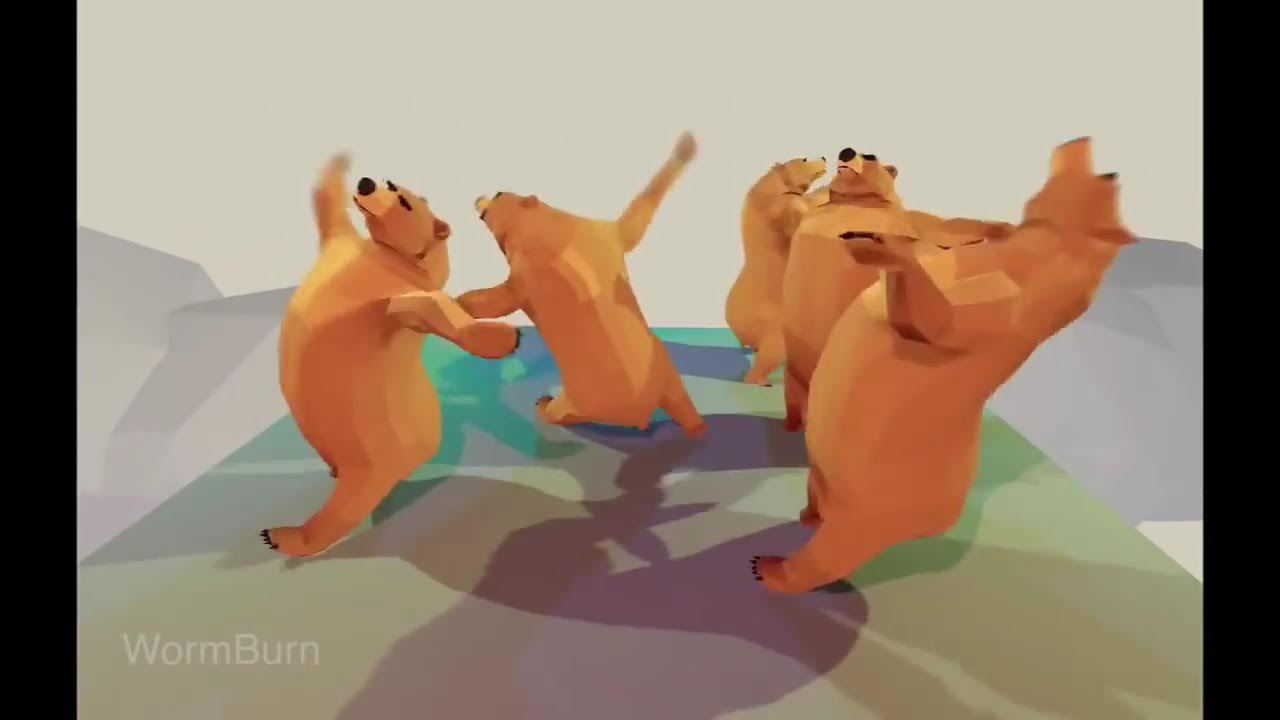 Песня танцующие медведи. Танцующие медведи. Медведи танцуют под Sweet Dreams.