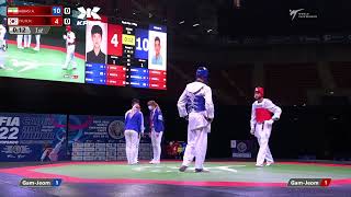 324 F Men +78kg IRI ABBASI A KOR LYU K H