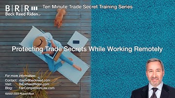 Protecting Trade Secrets While Working Remotely