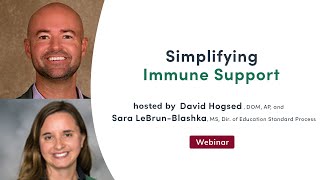 Simplifying Immune Support