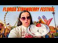 THE BEST FAIR FOOD AT THE CRAZIEST STATE FAIR- Florida Strawberry Festival Mp3 Song