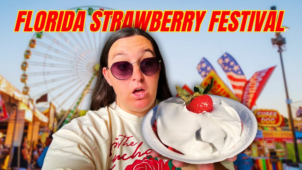THE BEST FAIR FOOD AT THE CRAZIEST STATE FAIR- Florida Strawberry Festival