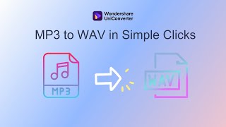 MP3 to WAV in Simple Clicks Mp3 Converter