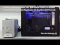 Battery backup power running makerbot replicator 2x