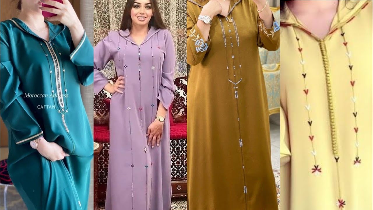 جديد جلابة البرشمان الأناقة ونخوة أروع الموديلات موجودة في هدا الفيديو