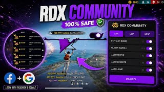 🚀 FREE FIRE GLIDER PANEL V6 | RDX 999 | NEW GLIDER PANEL | FREE FIRE OB54 UPDATE screenshot 4