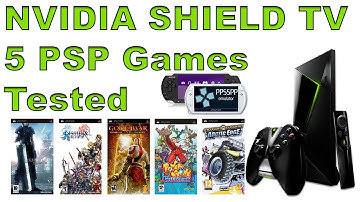 NVIDIA SHIELD TV 5 PSP Games Tested