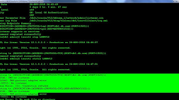 Oracle 12c 02 Create Listener