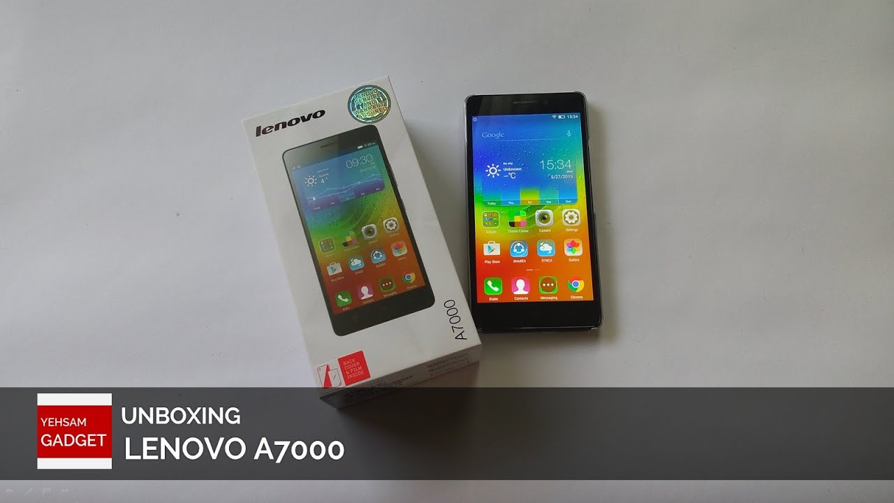Unboxing Lenovo A7000 Indonesia