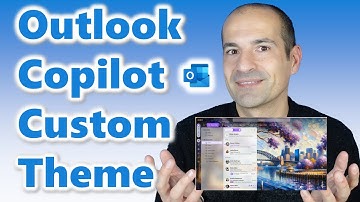How to Create Custom Themes in Outlook Using Copilot | Full Guide