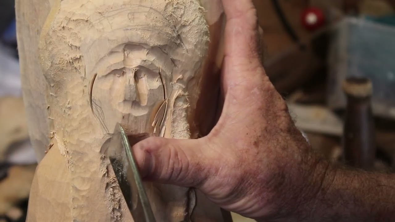 Bust Roughout Carving Part 1