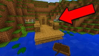 INSANE SURVIVAL HOUSE in Minecraft Pocket Edition (Epic Cliffs Base) screenshot 1