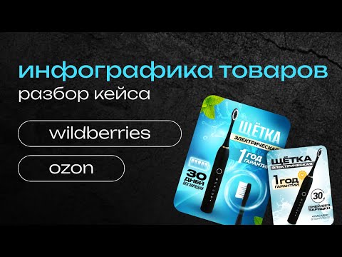 инфографика для маркетплейсов wildberries и ozon в Figma, дизайнер инфографики вб озон