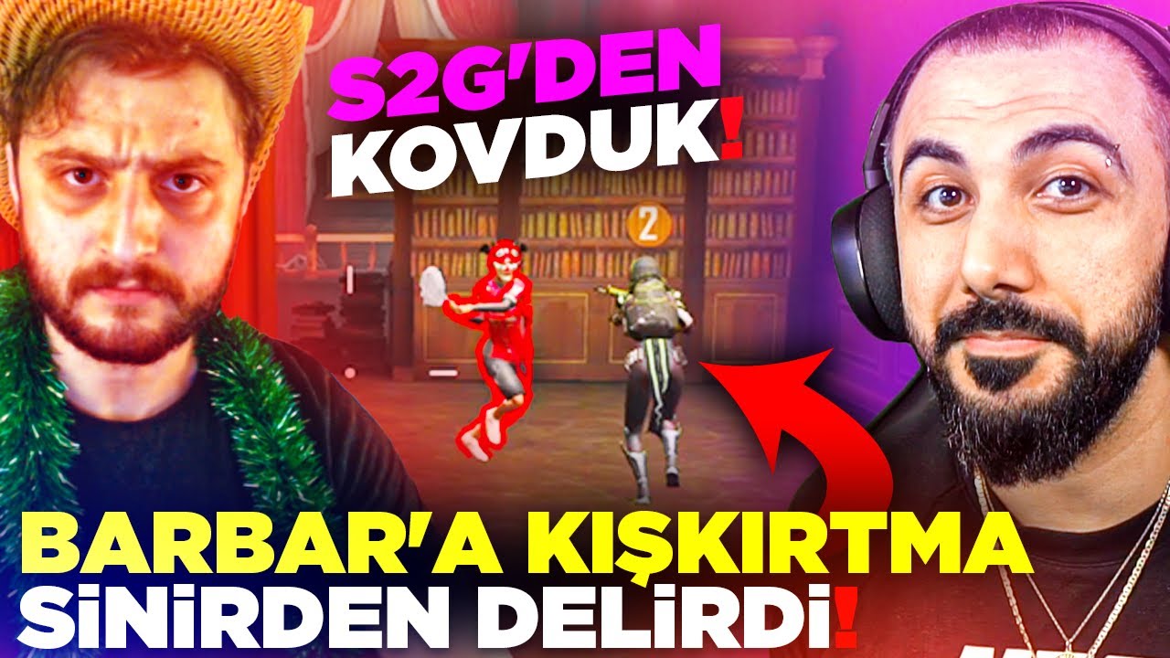 BARBAR'A ÇILDIRTAN KIŞKIRTMA!! 😂 KLANDAN ATTIK EKİPTEN KOVDUK! (DELİRDİ) | PUBG MOBILE