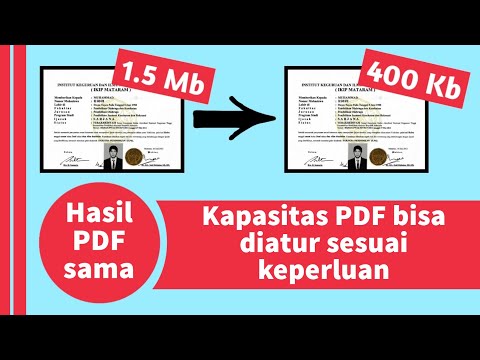 Video: Hvordan redusere pdf-filstørrelsen?