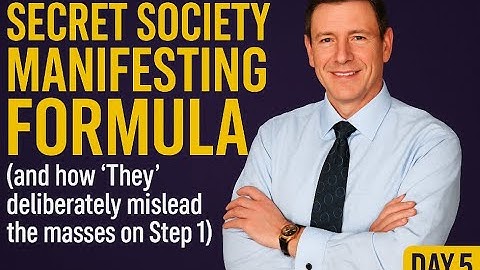 De GEHEIME 3-delige formule om alles te manifesteren (en waarom 97% stap 1 VOLLEDIG verkeerd doet)