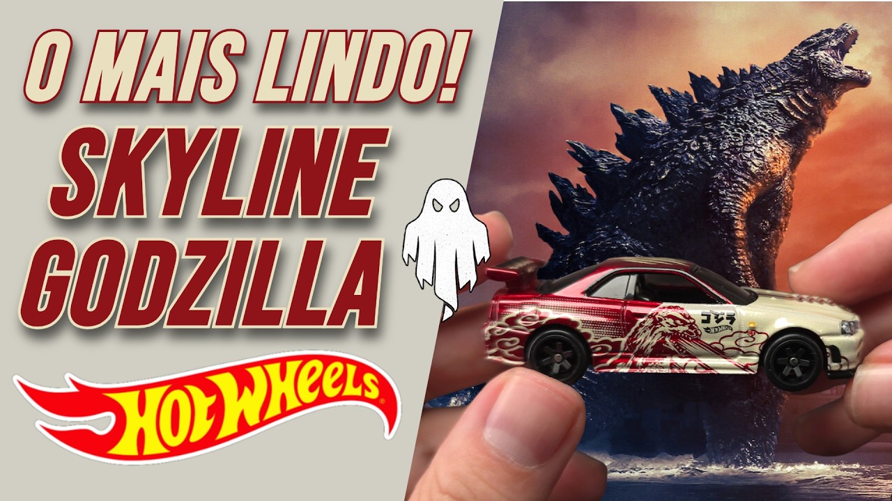 GODZILLA - Hot Wheels Premium Nissan Skyline GT-R R34 - YouTube
