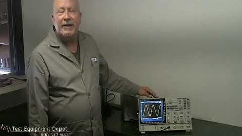 GW Instek GDS-3354 350 MHz 4 Channel Color Digital Storage Oscilloscope