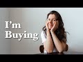 Things I'm Spending Money On as a Minimalist | intentional spending & shopping secondhand