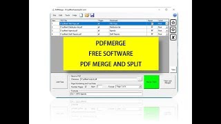 Demo - Free software to merge multiple PDF files into one or split PDF files screenshot 4
