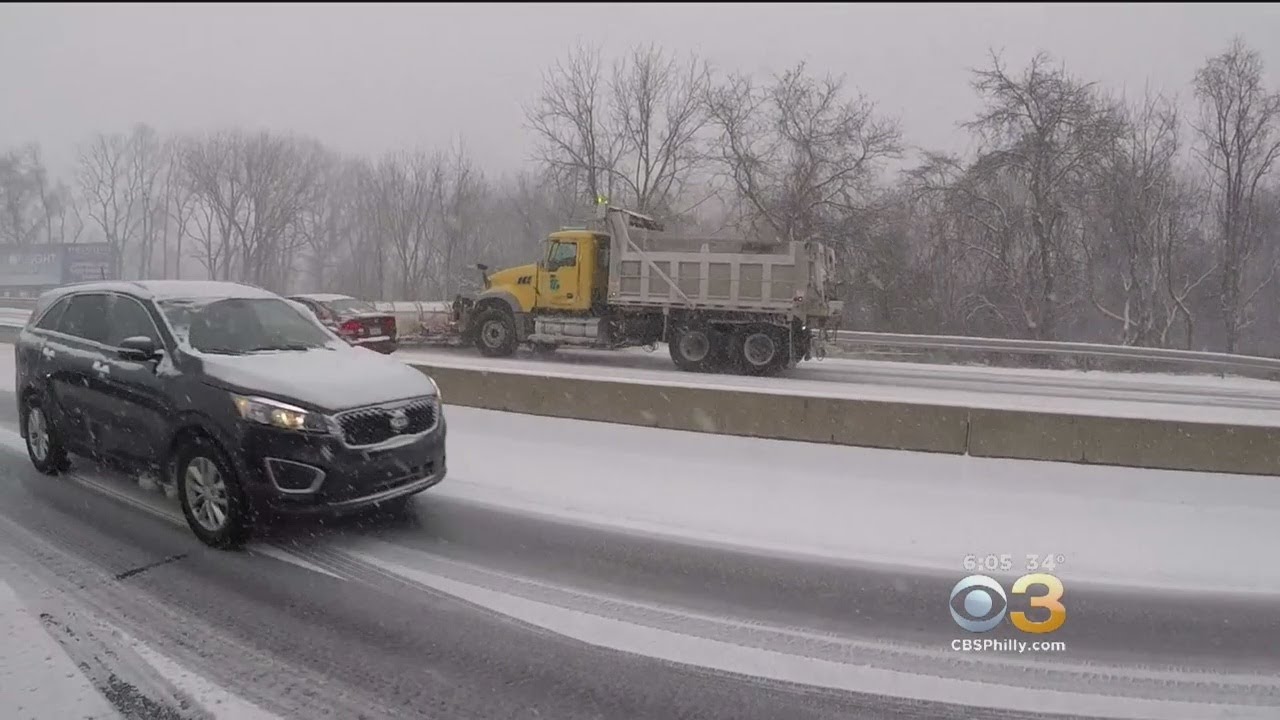 Storm Dumps Highest Amounts Of Snow In Lehigh Valley - YouTube