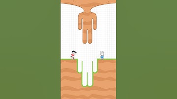 Bridge Slice: Toilet Run // 🎮🥸 Slice to save game funny moment hard level 5 #shorts