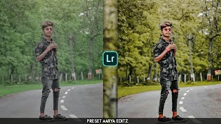 Dark Green Lightroom Preset || How To Edit Dark Green In Lightroom