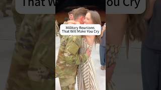 Soldiers coming home and surprise their family ❤️#military #viral #feelings #love #soldier Wealth