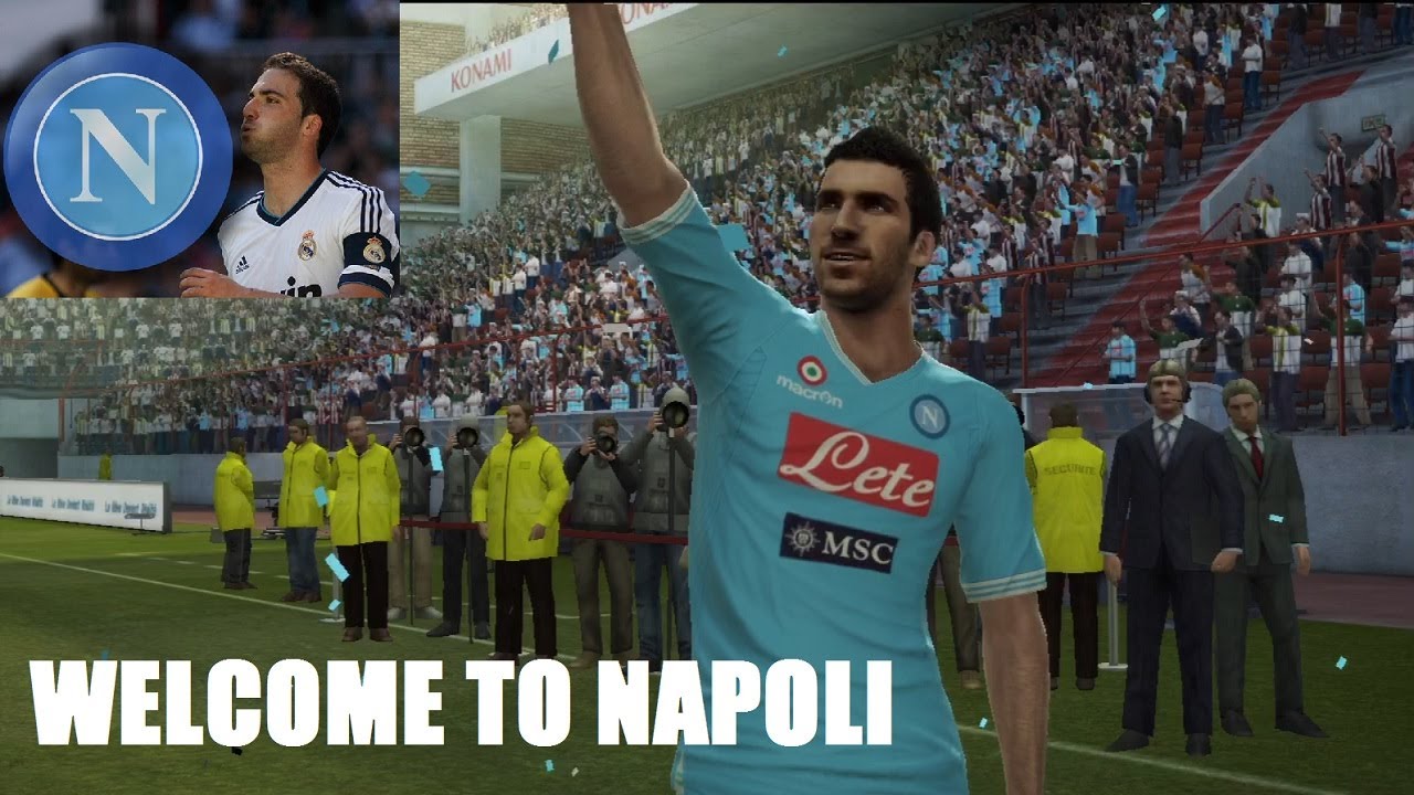 PES 2013 - Gonzalo Higuain - Welcome to SSC Napoli - YouTube