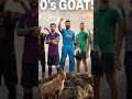 goat of the real Madrid FIFA World Cup Ronaldo Messi Virat Kohli